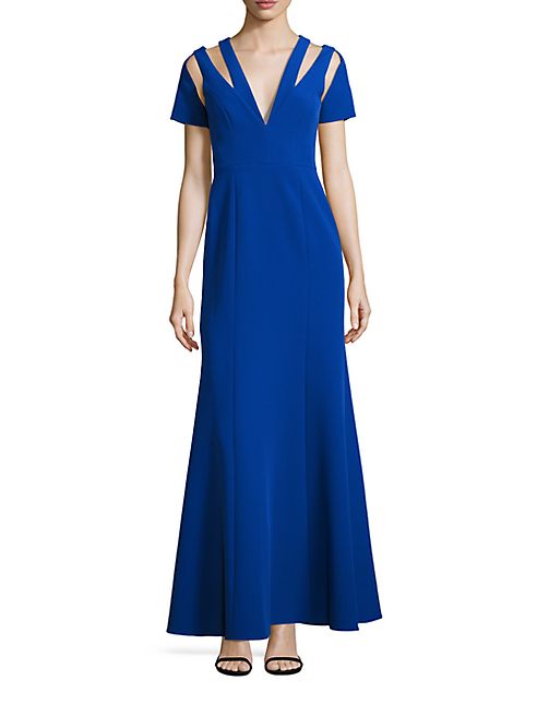 BCBGMAXAZRIA - Cutout Evening Gown