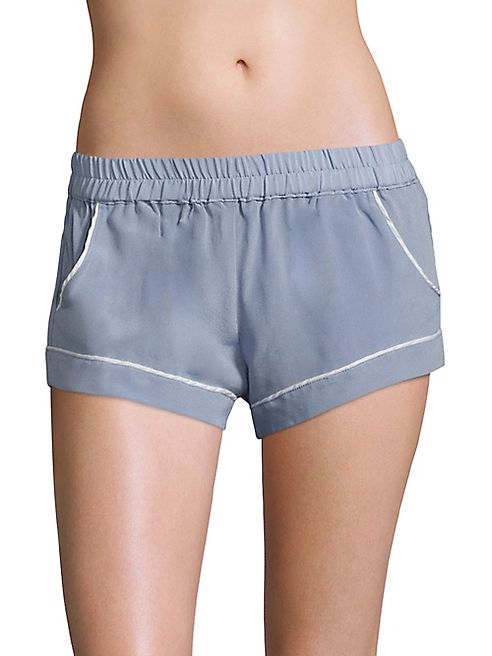 MAISON DU SOIR - Jaclyn Silk Shorts