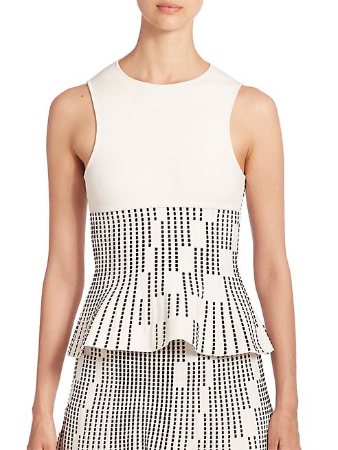 Roland Mouret - Crome Peplum Top