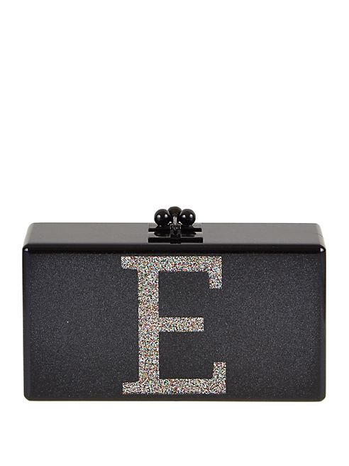 Edie Parker - Jean Initial Acrylic Clutch