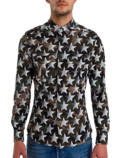 Valentino - Camustars Theme Button-Down Shirt