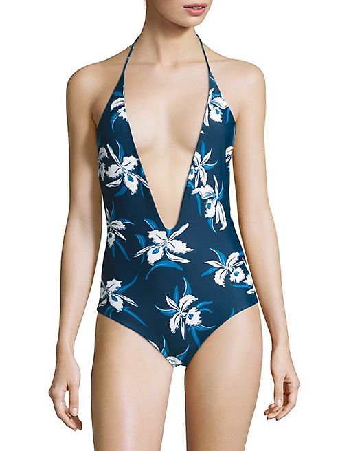 MIKOH SWIMWEAR - Hinano One-Piece Floral-Print Swimsuit