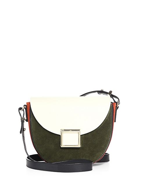 Jason Wu - Mini Jaime Two-Tone Leather Saddle Bag