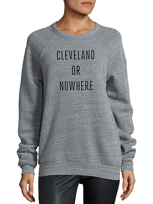 Knowlita - Cleveland Or Nowhere Graphic Sweatshirt