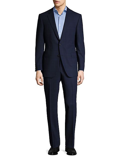 Saks Fifth Avenue Collection - Samuelsohn Classic-Fit  Wool Suit