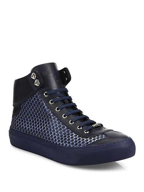 Jimmy Choo - Star High-Top Sneakers