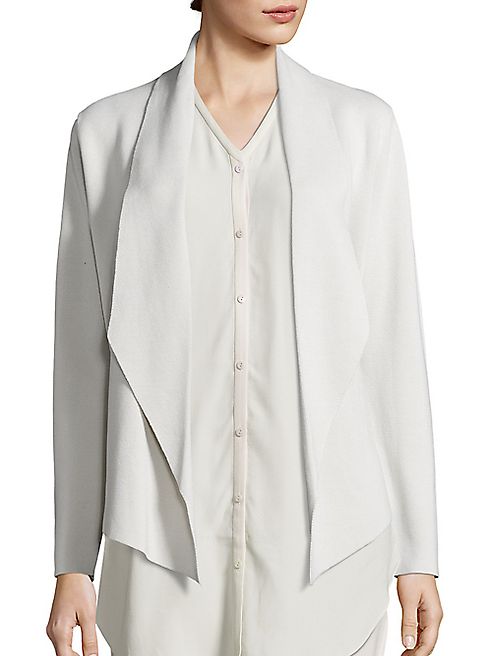 Eileen Fisher - Silk & Cotton Jacket