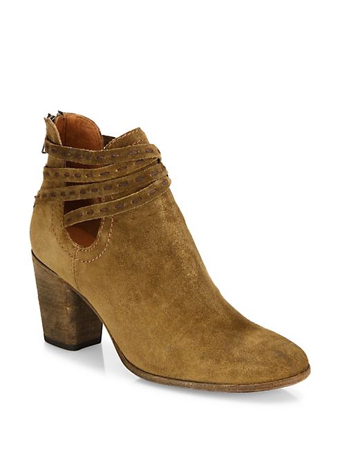 Frye - Naomi Pickstitch Leather Booties