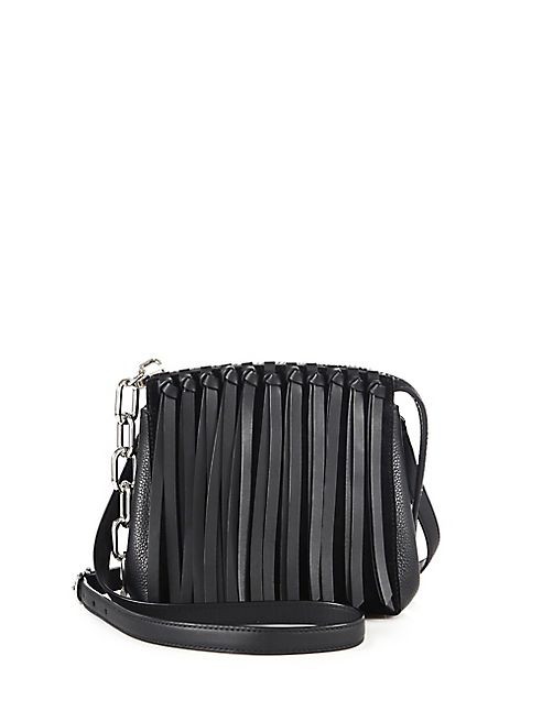 Alexander Wang - Attica Fringed Leather Crossbody Bag