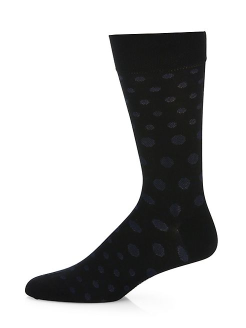 Marcoliani - Jacquard Polka Dotted Socks