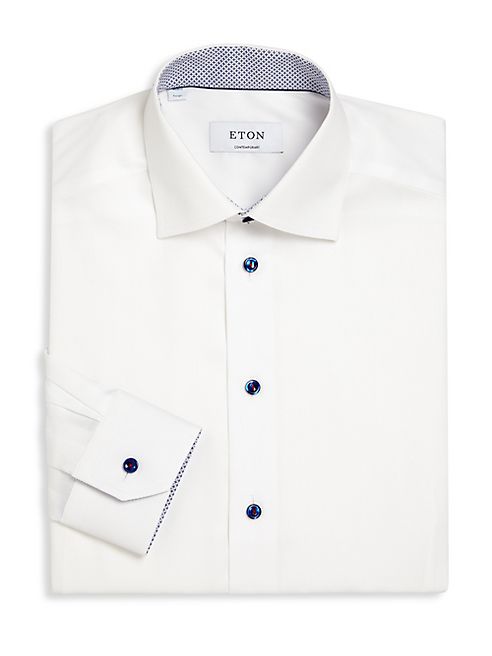 Eton - Solid Regular-Fit Dress Shirt