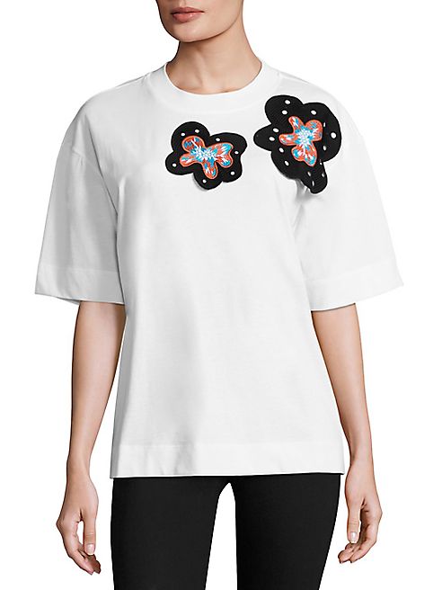 Marni - Floral Cotton Tee