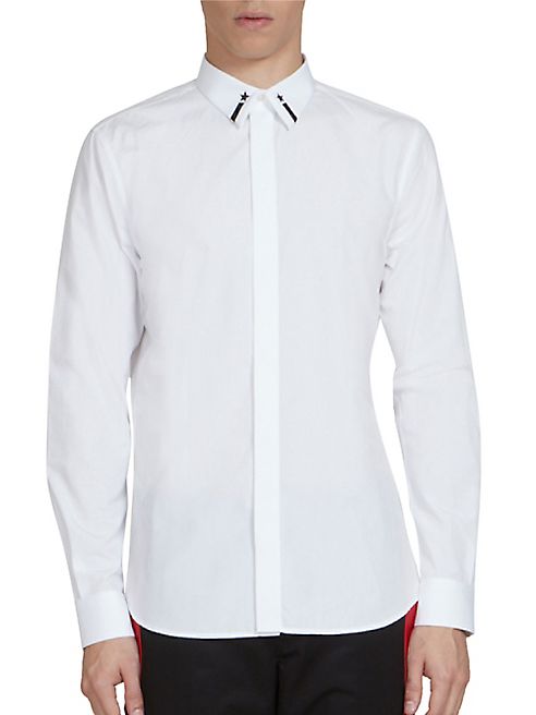 Givenchy - Star & Stripe Button-Down Shirt