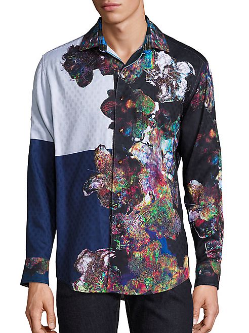 Robert Graham - Magical Wings Floral Embroidery Shirt