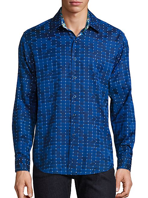 Robert Graham - Dark Matter Dotted Shirt