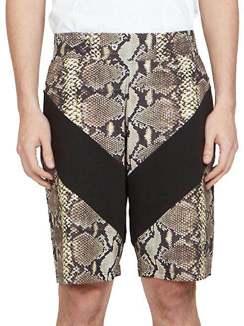 Givenchy - Python Print Shorts