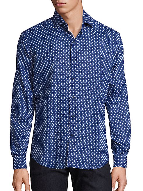 Robert Graham - Cato Skull Printed Shirt