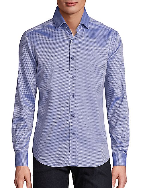 Robert Graham - Angus Micro Dobby Geometric Shirt