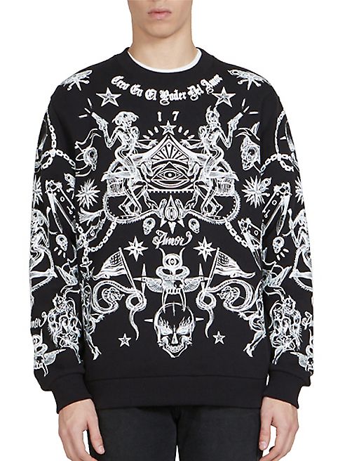 Givenchy - Allover Tattoo Sweatshirt