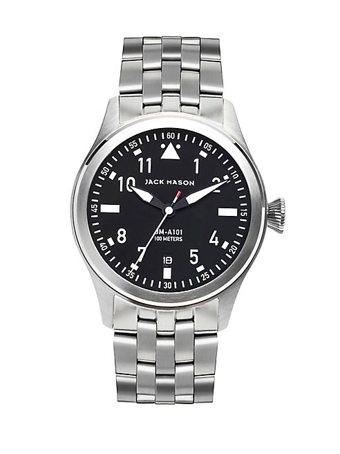 Jack Mason - Aviation Stainless Steel Bracelet Watch