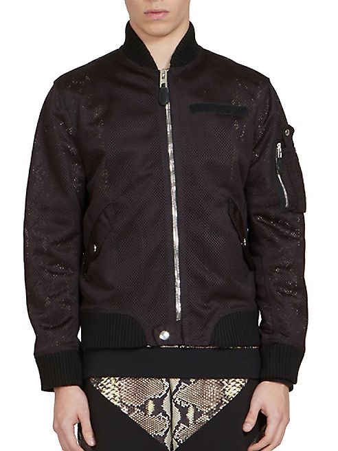 Givenchy - Mesh Bomber Jacket