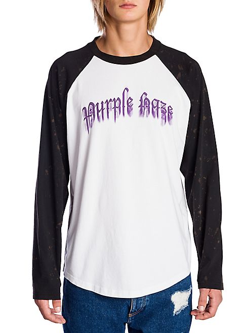 Palm Angels - Purple Haze Raglan Sleeve Tee