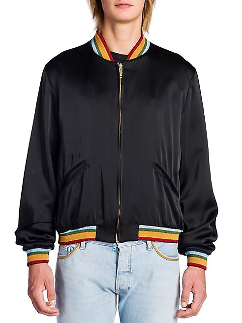 Palm Angels - Rainbow Bomber Jacket