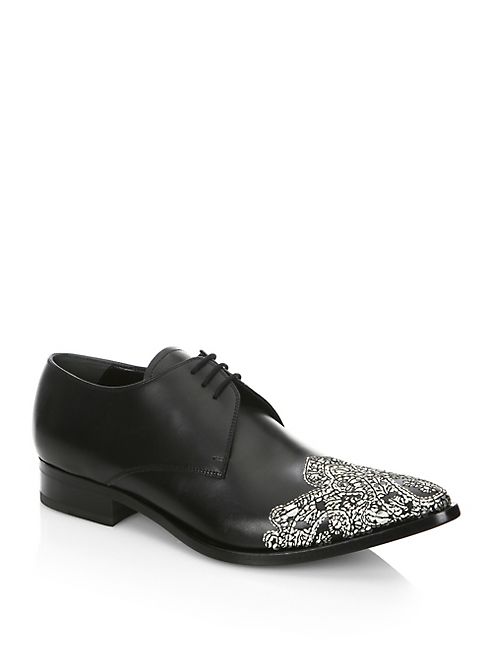 Alexander McQueen - Point Toe Lace Up