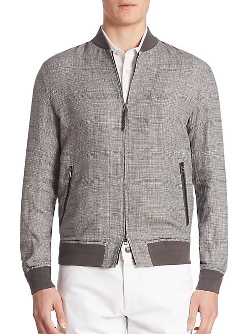 Ermenegildo Zegna - Zip-Up Bomber Jacket