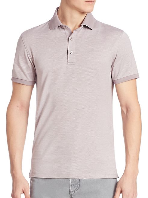 Ermenegildo Zegna - Patterned Knit Polo