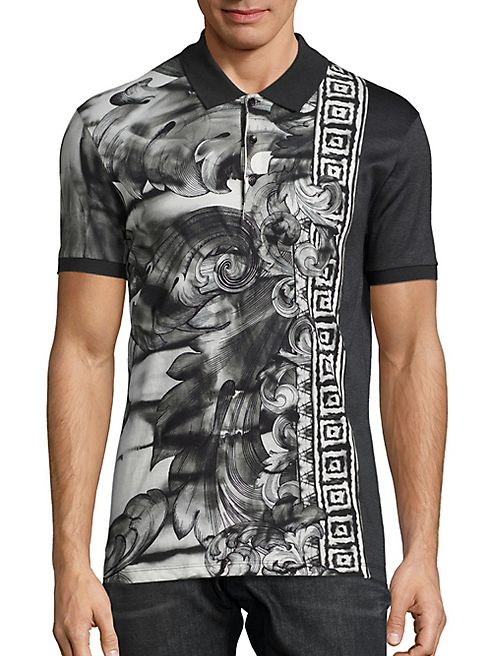 Versace Collection - All Over Baroque Polo