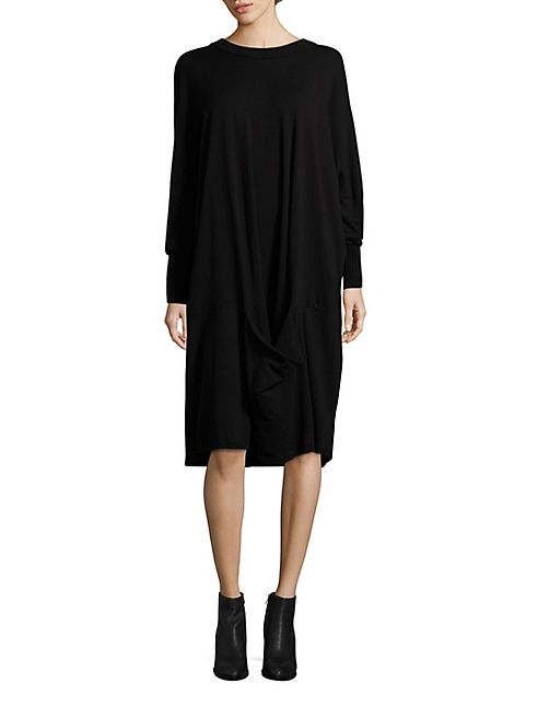 DKNY - Solid Cocoon Dress