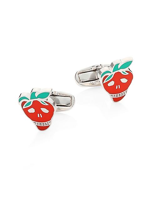 Paul Smith - Strawberry Skull Cuff Links