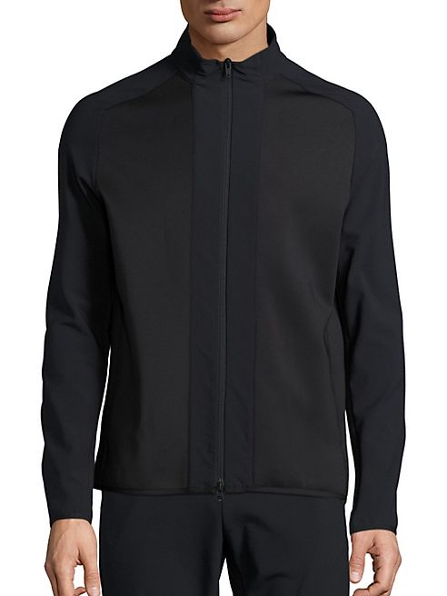 Theory - Travus Soft Scuba Full Zip Track Jacket