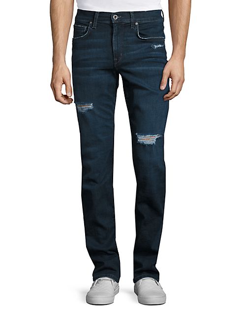 Joe's - Skinny Fit Brixton Distressed Jeans