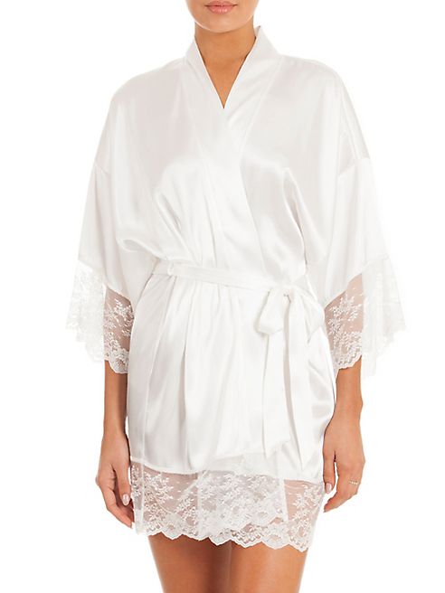 In Bloom - Bonsall Bride Satin & Lace Robe