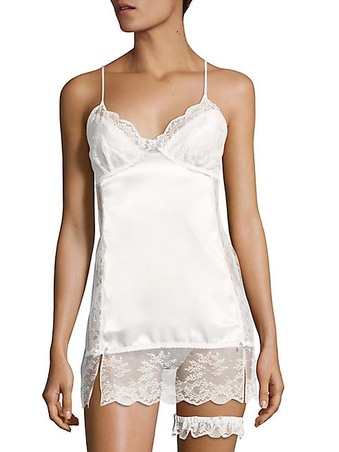 In Bloom - Lace Chemise and Garter