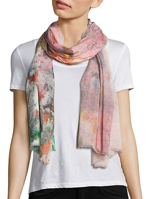 Tilo - Rainbow Cotton Scarf