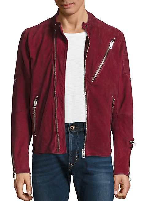 Diesel - Mackson Suede Moto Jacket