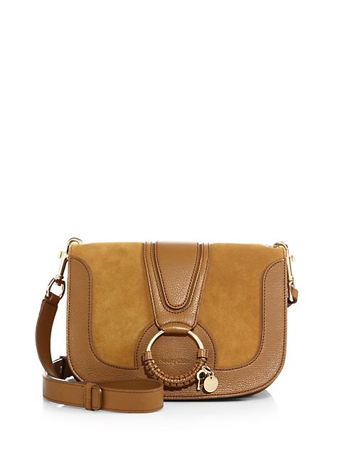 See by Chloé - Hana Medium Leather & Suede Crossbody Bag