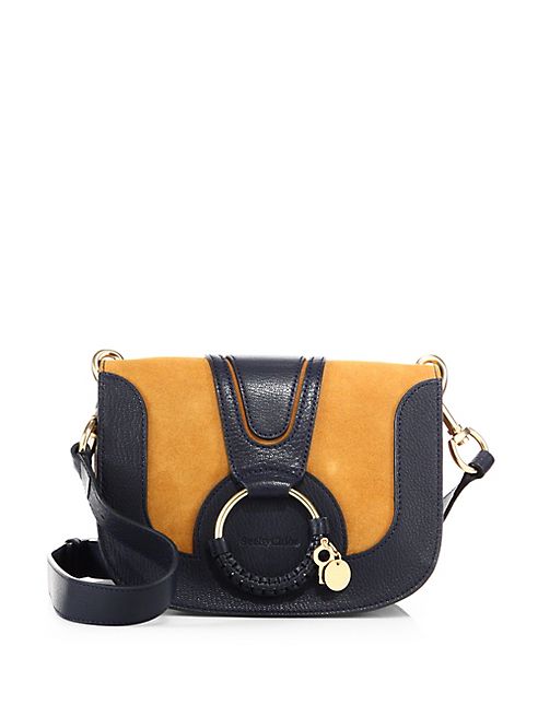 See by Chloé - Hana Small Leather & Suede Crossbody Bag