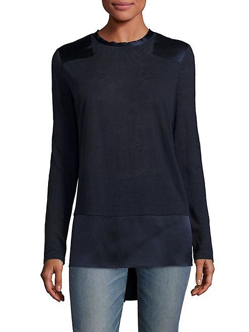 Rag & Bone - Riley Patchwork Linen Top