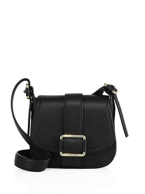 MICHAEL MICHAEL KORS - Medium Leather Saddle Bag