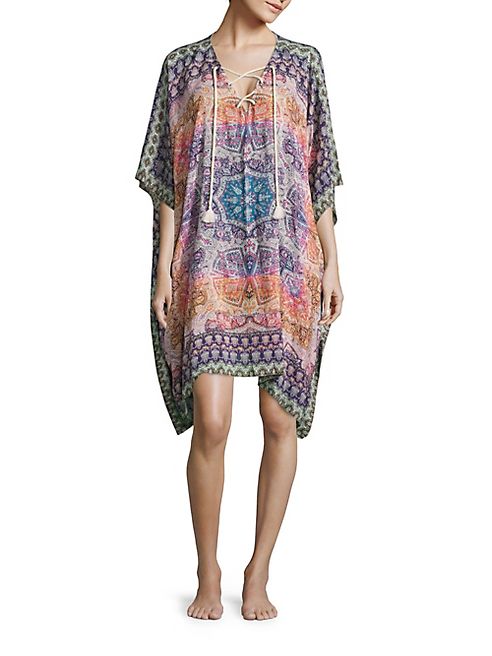 Parker Beach - Altamira Patterned Coverup