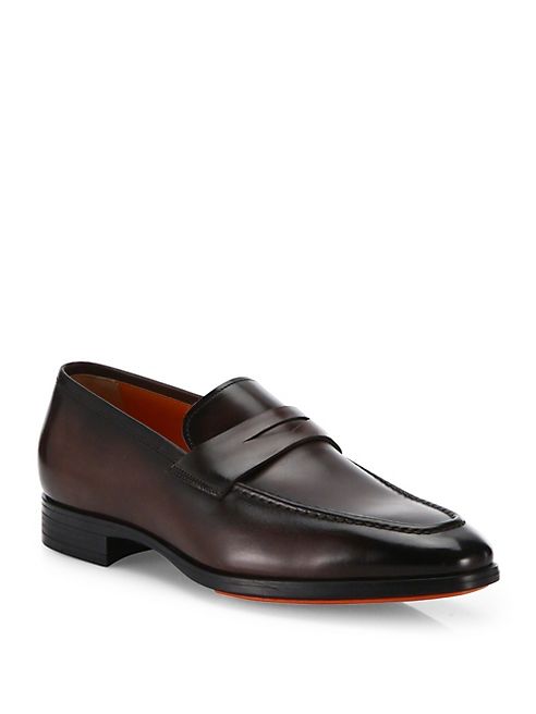 Santoni - Finn Penny Loafers