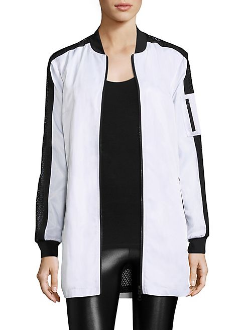 Blanc Noir - Boyfriend Bomber Jacket