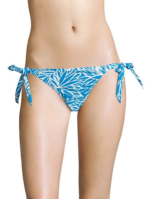 MILLY - Long Beach Lotus Printed Bikini Bottom