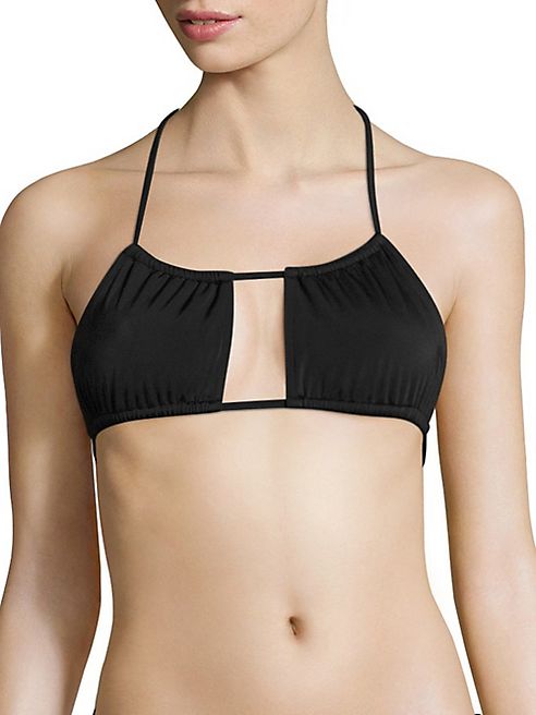 MILLY - Belize Solid String Bikini Top