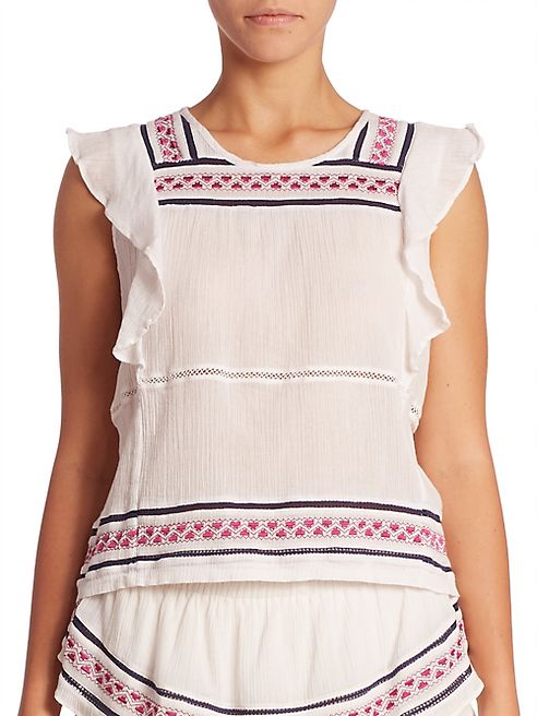 LOVESHACKFANCY - Heidi Sleeveless Top