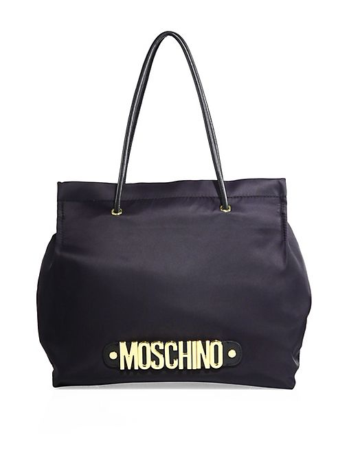 Moschino - Signature Logo Nylon Tote